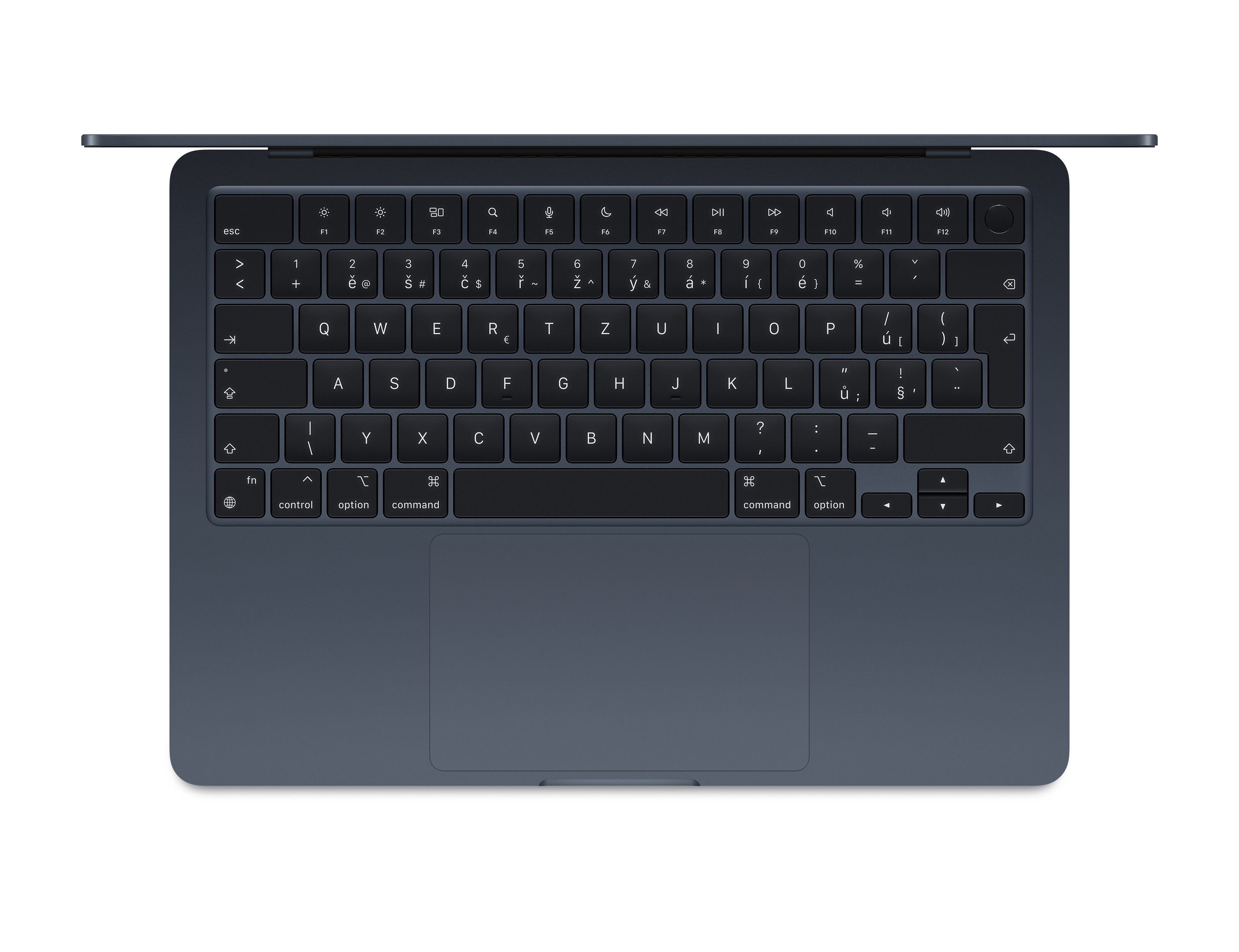 Obrázek MacBook Air 13" Apple M3 8core CPU, 10core GPU, 8GB, 512GB SSD, CZ, temně inkoustový