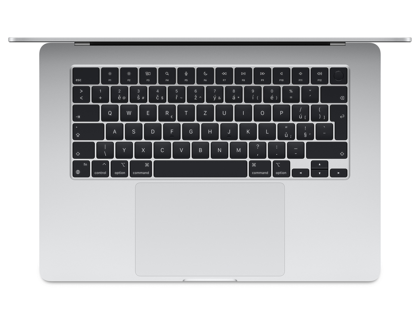 Obrázek MacBook Air 15" Apple M3 8core CPU, 10core GPU, 8GB, 256GB SSD, SK, stříbrný