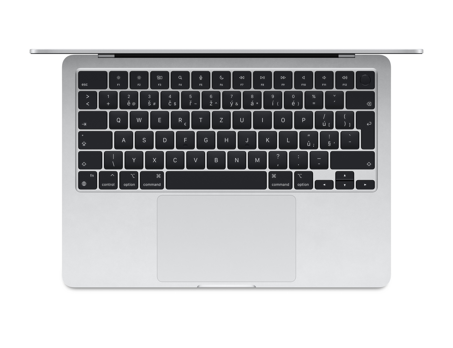 Obrázek MacBook Air 13" Apple M3 8core CPU, 10core GPU, 16GB, 512GB SSD, CZ, stříbrný