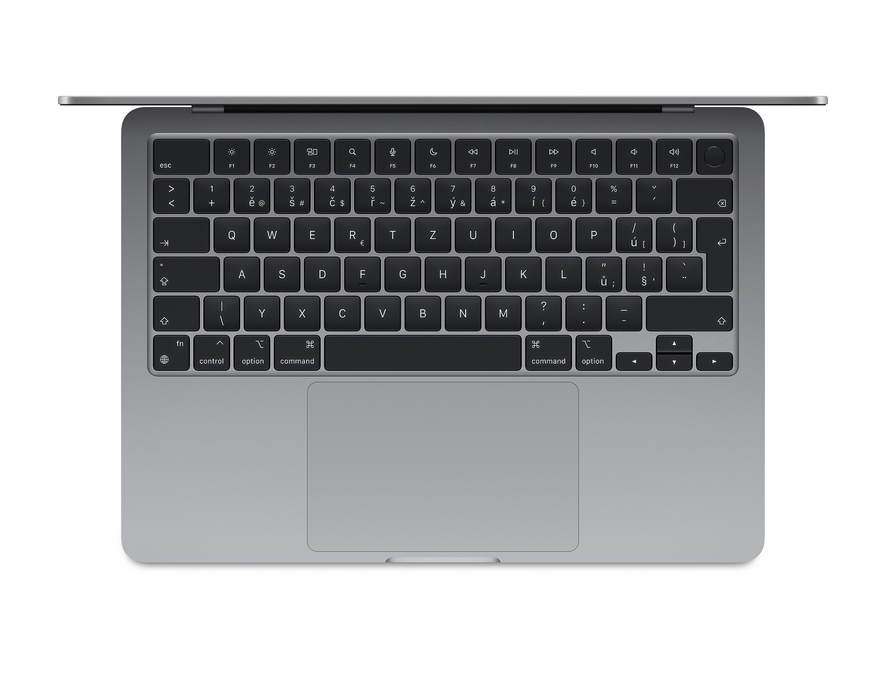 Obrázek MacBook Air 13" Apple M3 8core CPU, 8core GPU, 8GB, 256GB SSD, CZ, vesmírně šedý