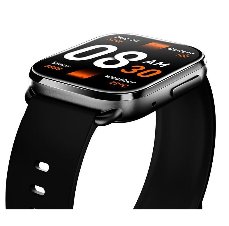 Obrázek QCY Smartwatch GS S6/Black/Sport Band/Black