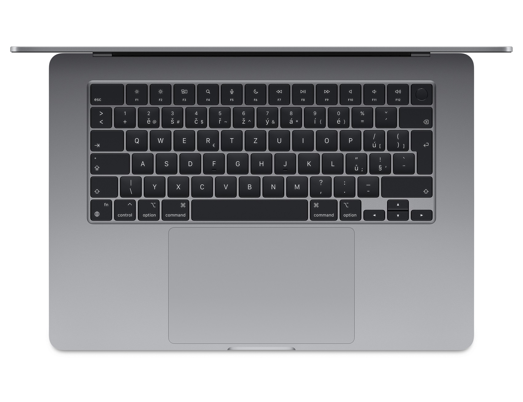 Obrázek MacBook Air 15" Apple M3 8core CPU, 10core GPU, 16GB, 512GB SSD, CZ, vesmírně šedý