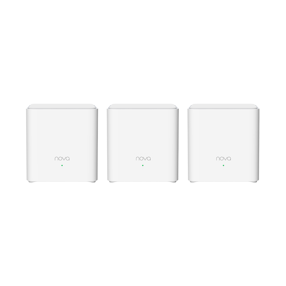 Obrázek Tenda Nova EX3 (3-pack) WiFi6 AX1500 Mesh Gigabit system, 6xGLAN/GWAN, WPA3, VPN, SMART CZ aplikace