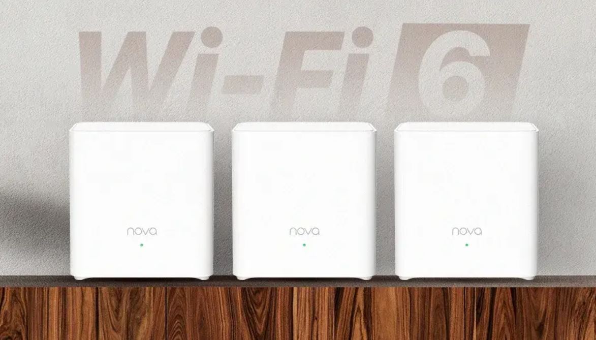 Obrázek Tenda Nova EX3 (3-pack) WiFi6 AX1500 Mesh Gigabit system, 6xGLAN/GWAN, WPA3, VPN, SMART CZ aplikace