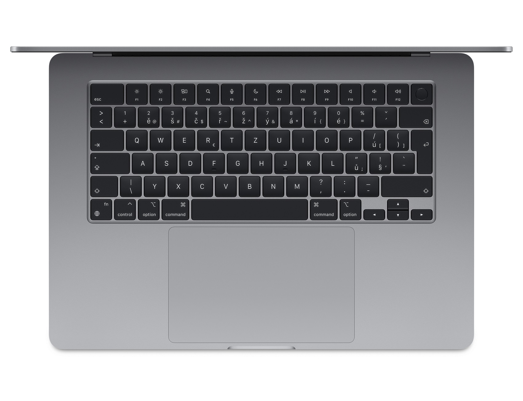 Obrázek MacBook Air 15" Apple M3 8core CPU, 10core GPU, 8GB, 256GB SSD, CZ, vesmírně šedý