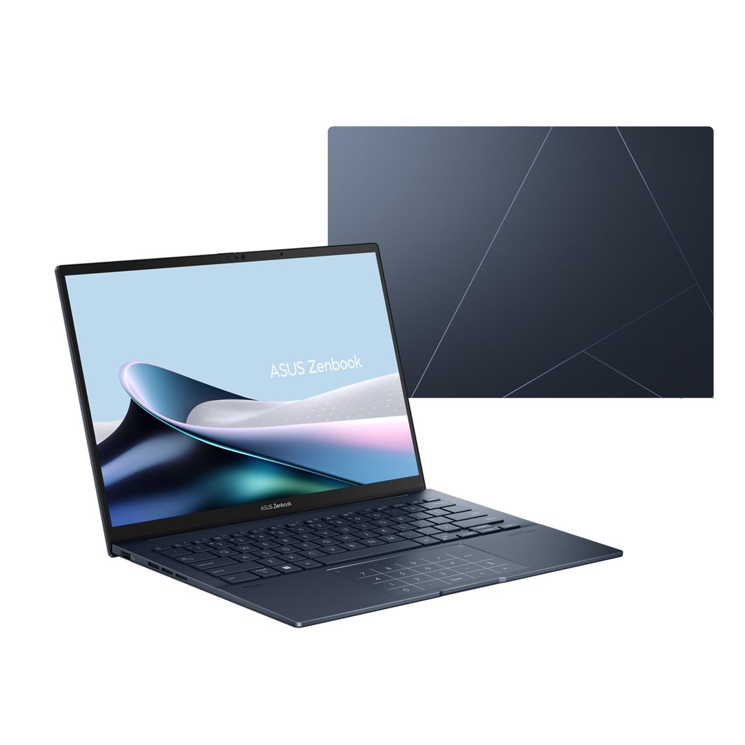 Obrázek ASUS Zenbook 14 OLED/UX3405MA/U7-155H/14"/2880x1800/T/16GB/1TB SSD/Arc Xe/W11H/Blue/2R