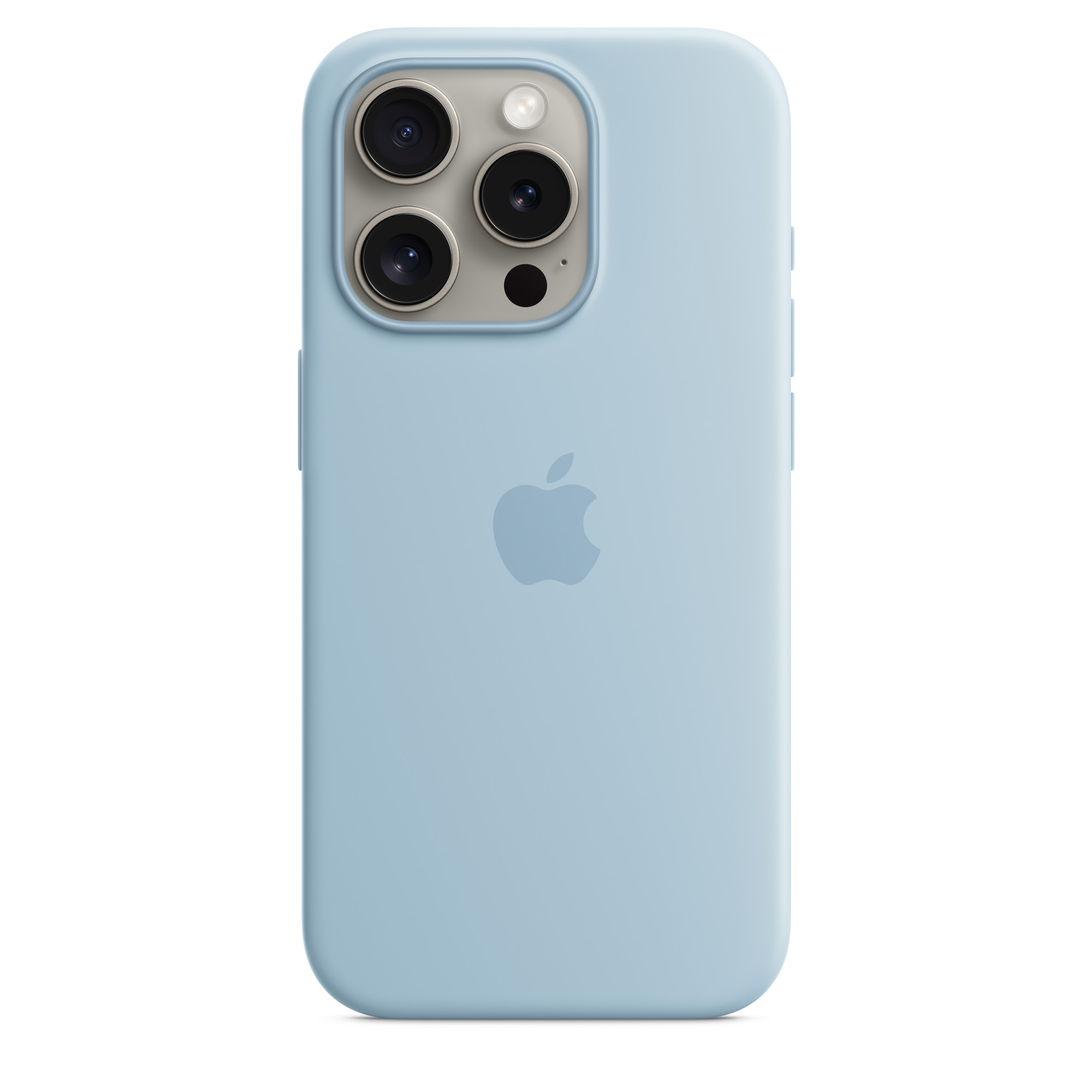 Obrázek iPhone 15 ProMax Silicone Case wth MS - Light Blue