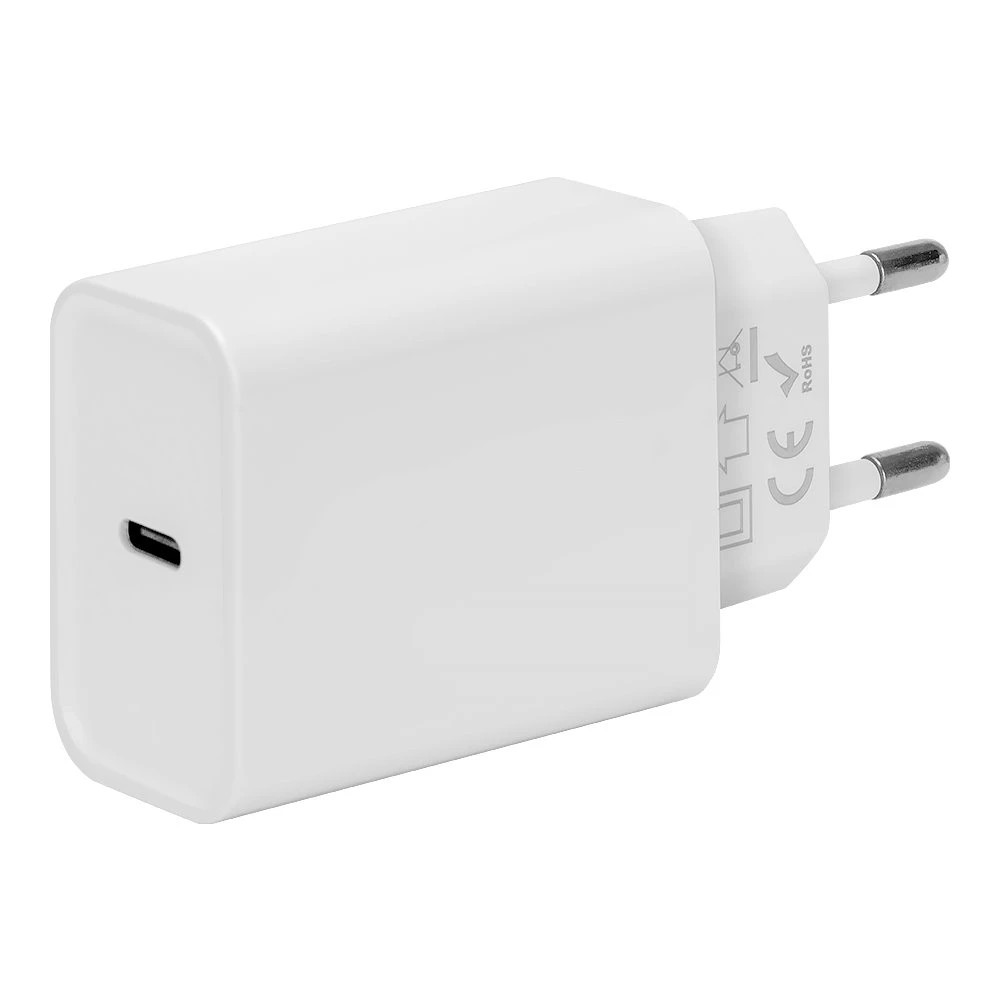 Obrázek OBAL:ME Cestovní Nabíječka USB-C 20W White