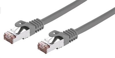 Obrázek Kabel C-TECH patchcord Cat6, FTP, šedý, 10m