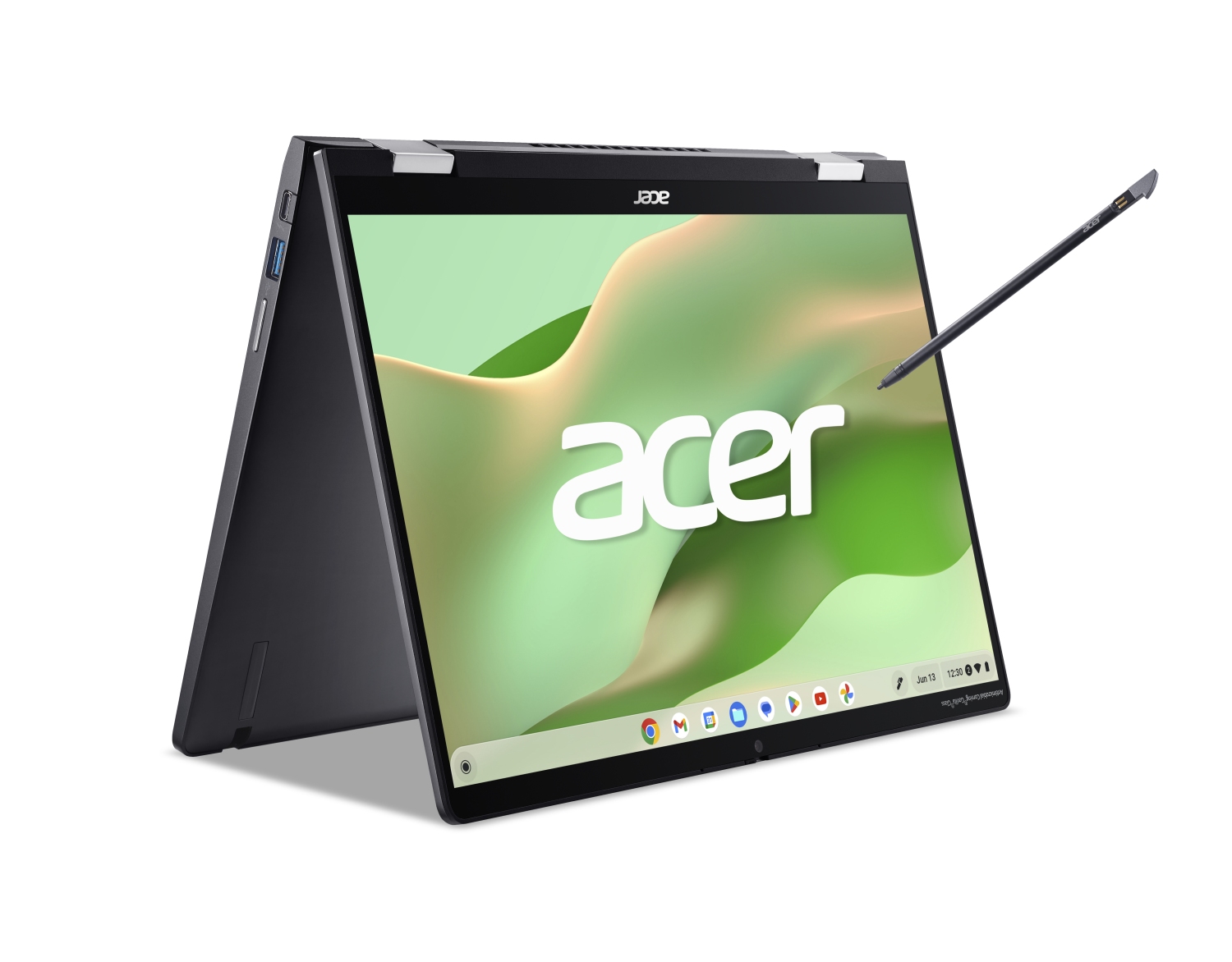 Obrázek Acer Chromebook Spin 714/CP714-2WN-55L7/i5-1335U/14/WUXGA/T/8GB/256GB SSD/Iris Xe/Chrome/Gray/2R