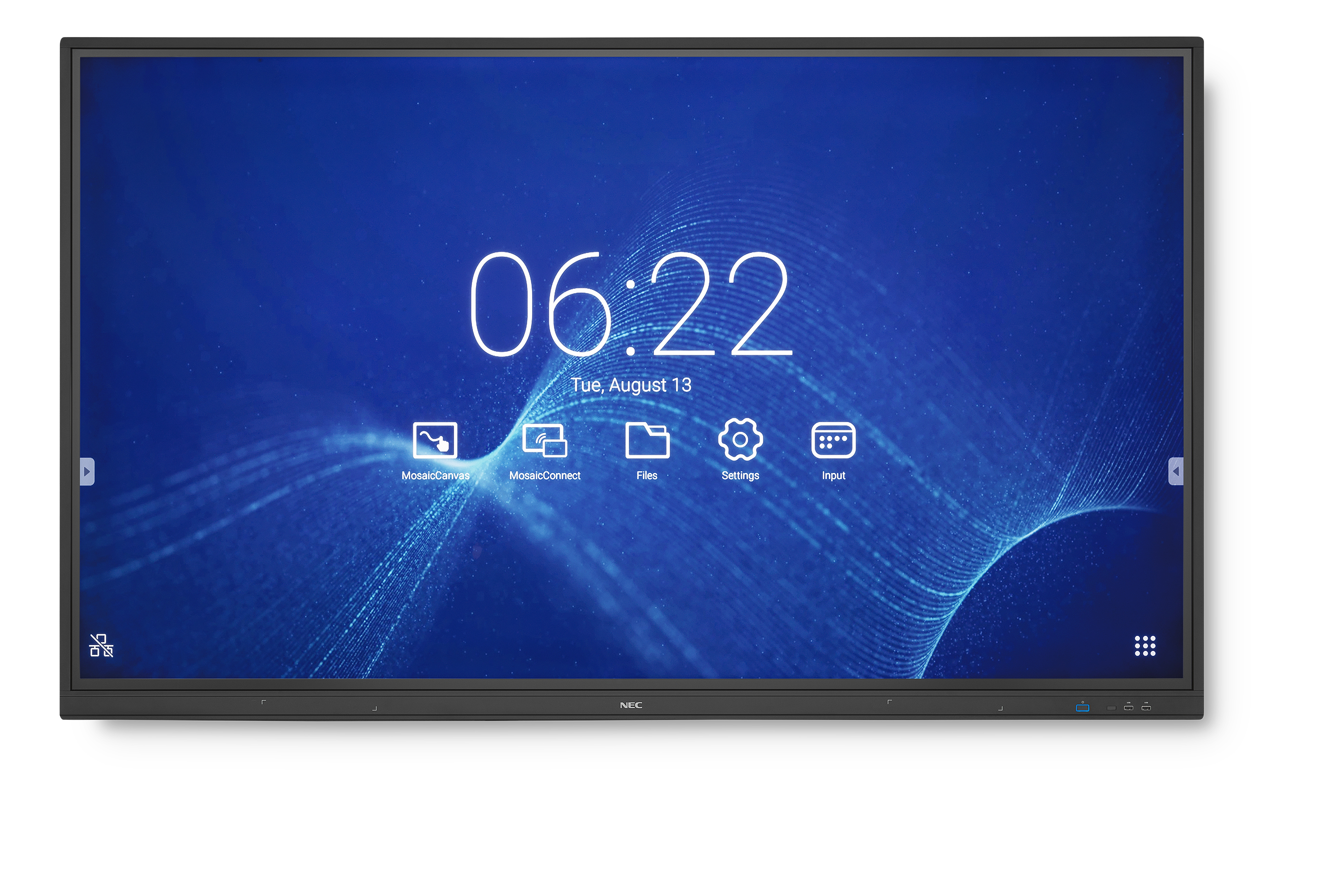 75" LED NEC CB751Q,3840x2160,IPS,12/7,350cd,touch