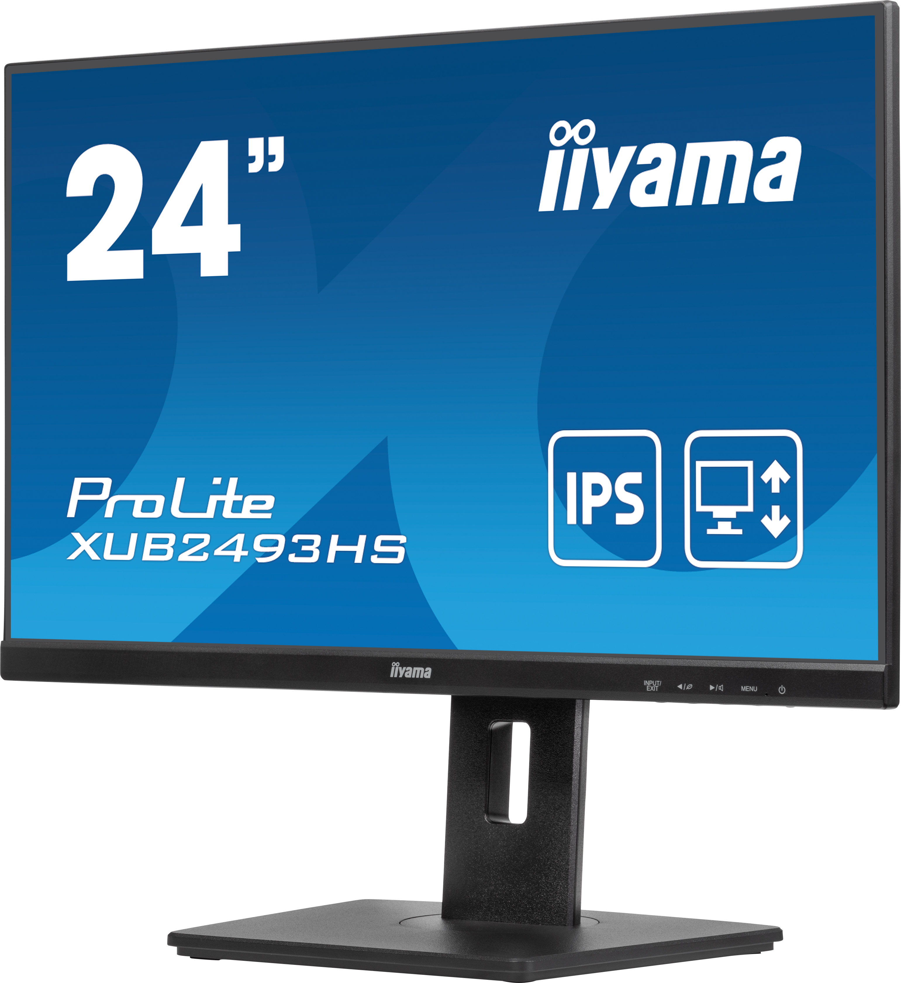 Obrázek iiyama ProLite/XUB2493HS-B6/23,8"/IPS/FHD/100Hz/0,5ms/Black/3R