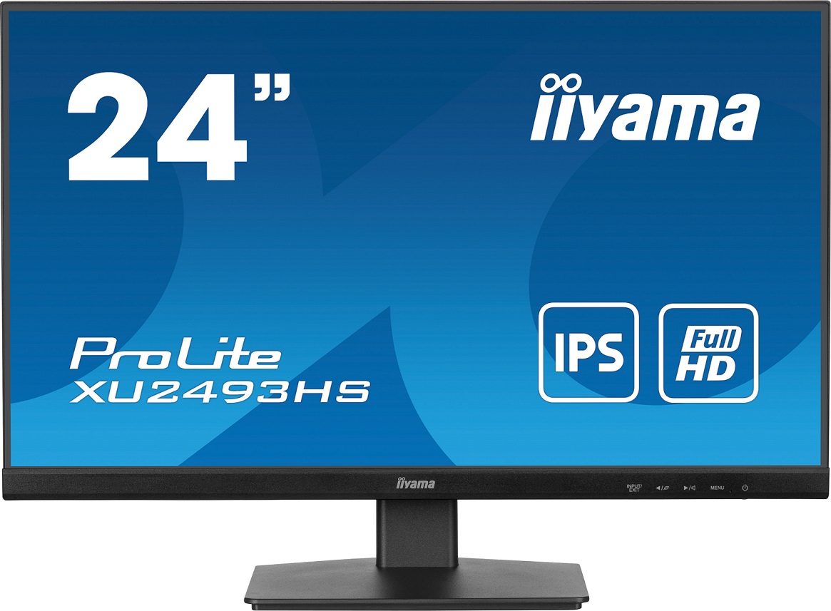 Obrázek iiyama ProLite/XU2493HS-B6/23,8"/IPS/FHD/100Hz/0,5ms/Black/3R