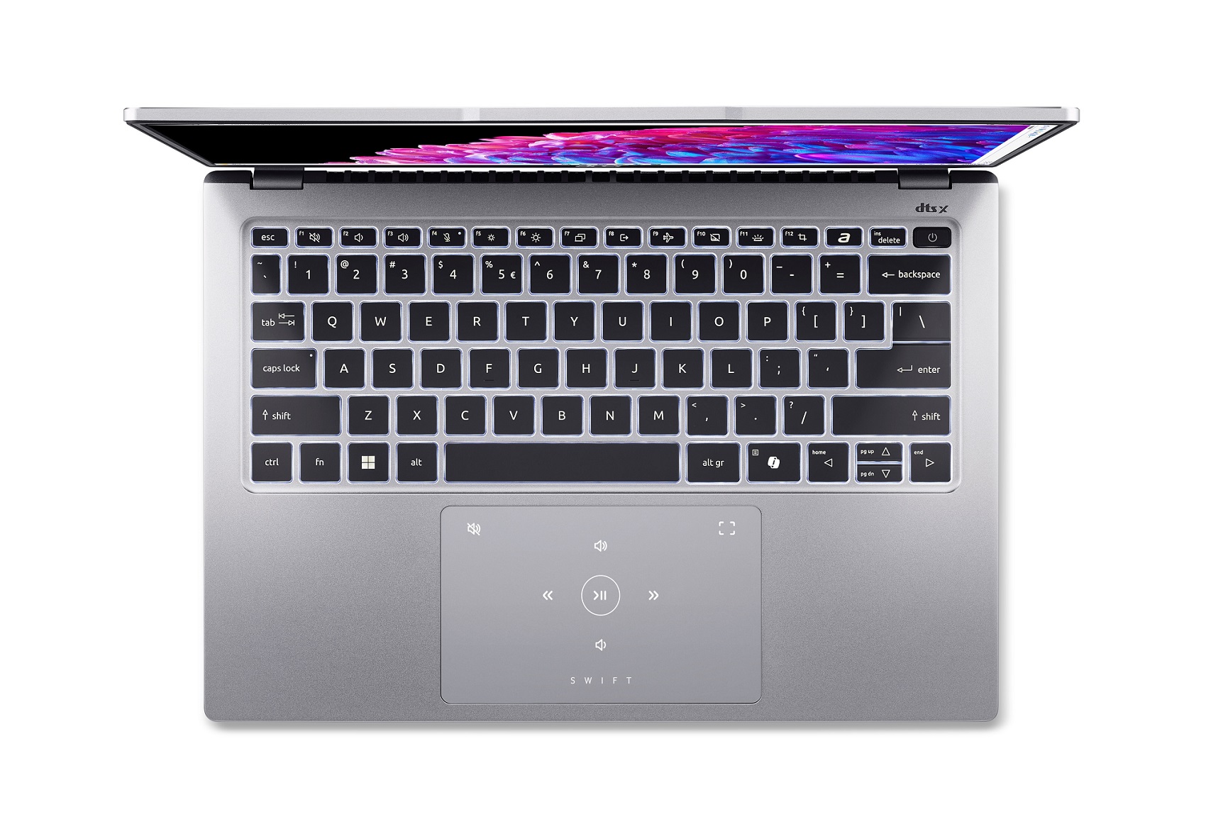 Obrázek Acer Swift Go 14/SFG14-73/U5-125H/14"/2880x1800/16GB/1TB SSD/Arc Xe/W11H/Silver/2R