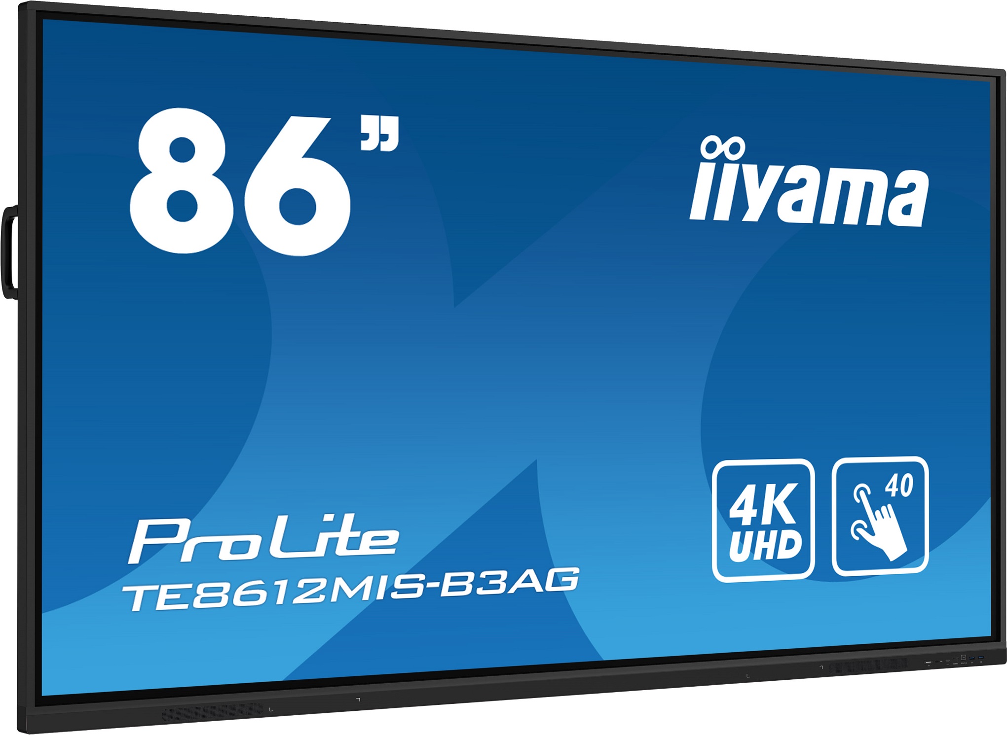 Obrázek 86" iiyama TE8612MIS-B3AG:IPS,4K,40P,USB-C