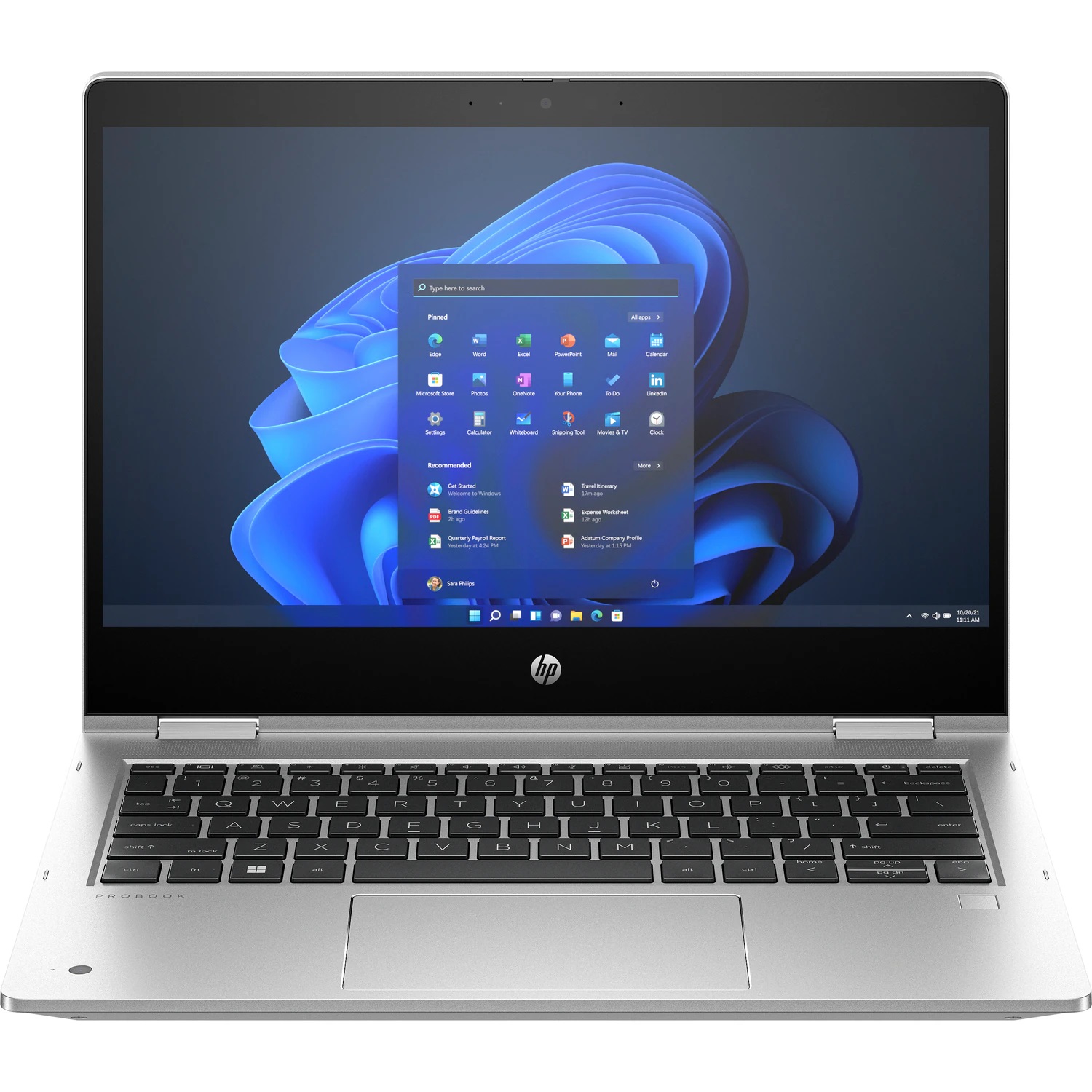 HP ProBook/x360 435 G9/R5-7530U/13,3"/FHD/T/8GB/512GB SSD/RX Vega 7/W11H/Silver/3RNBD