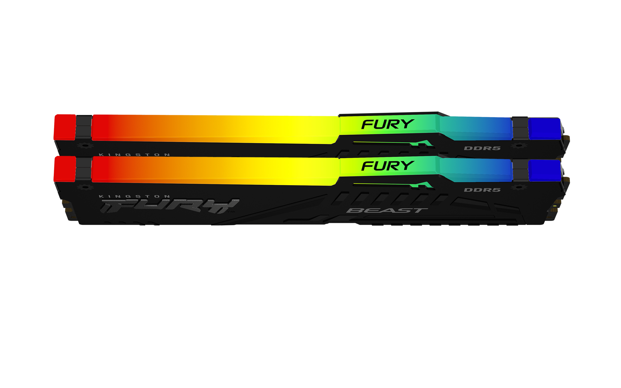 Obrázek Kingston FURY Beast/DDR5/16GB/6000MHz/CL30/2x8GB/RGB/Black