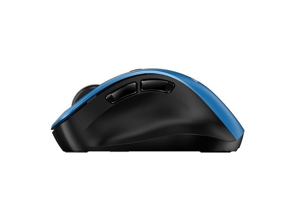 Obrázek Genius Ergo 9000S/Ergonomická/Optická/Pro praváky/2 400 DPI/USB+BT/Černá-modrá