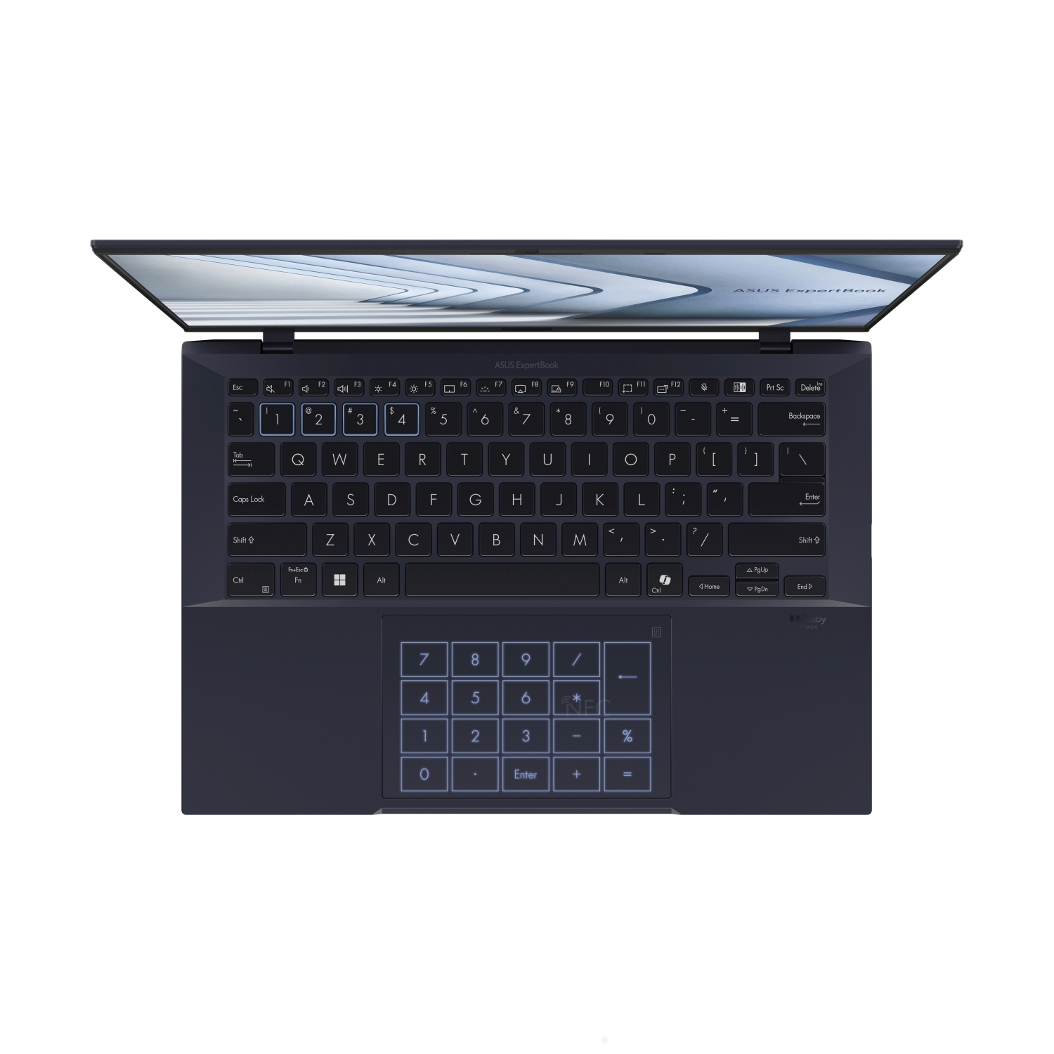 Obrázek ASUS ExpertBook B9 OLED/B9403CVAR/7-150U/14"/2880x1800/16GB/1TB SSD/Iris Xe/W11P/Black/3RNBD