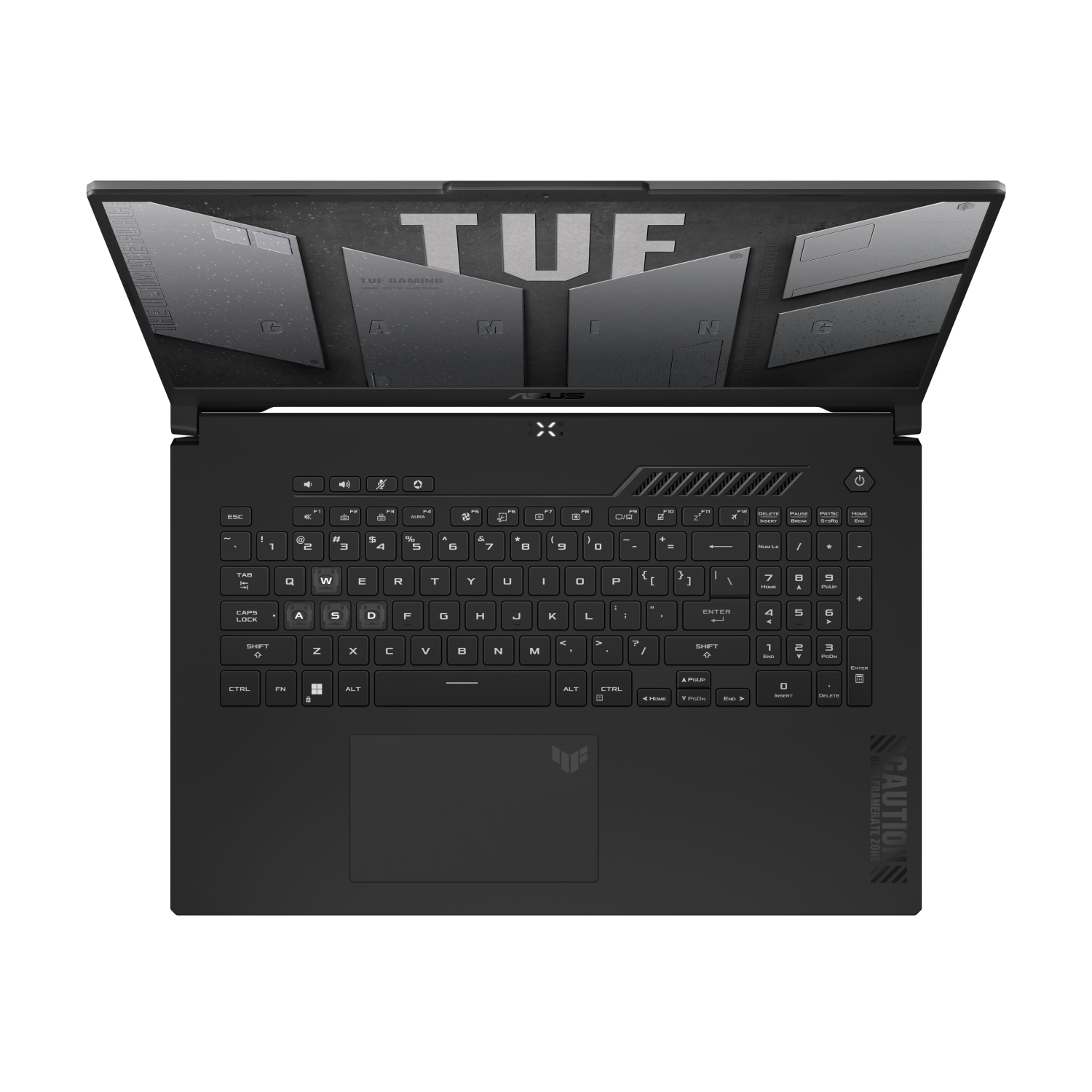 Obrázek ASUS TUF Gaming A17/FA707NV/R7-7735HS/17,3"/FHD/16GB/1TB SSD/RTX 4060/W11H/Gray/2R