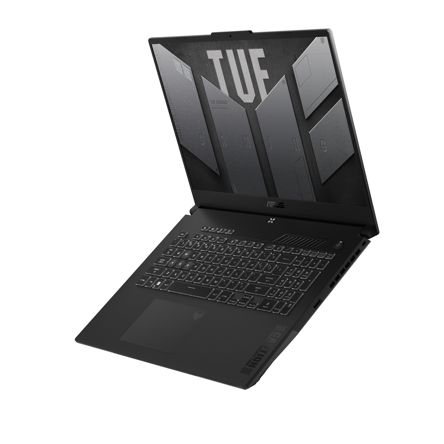 Obrázek ASUS TUF Gaming A17/FA707NV/R7-7735HS/17,3"/FHD/16GB/1TB SSD/RTX 4060/W11H/Gray/2R