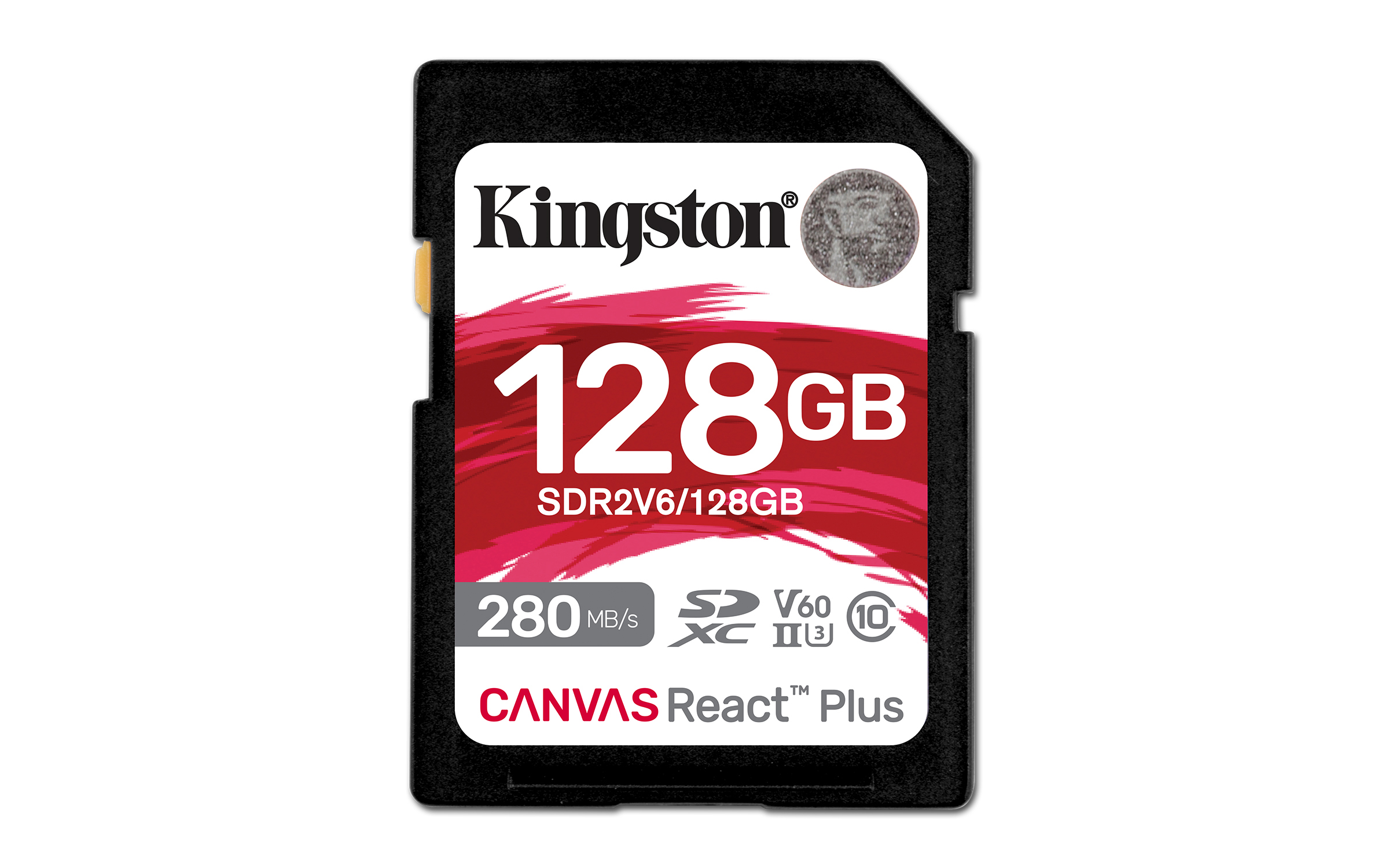 Obrázek Kingston Canvas React Plus/SDHC/128GB/UHS-II U3 / Class 10
