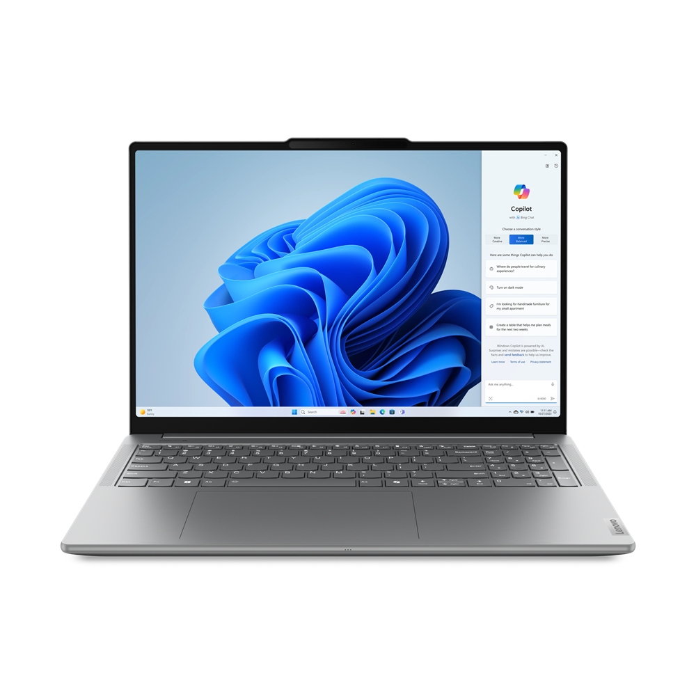 Obrázek Lenovo Yoga Pro 9/16IMH9/U9-185H/16"/3200x2000/64GB/1TB SSD/RTX 4070/W11P/Gray/3R