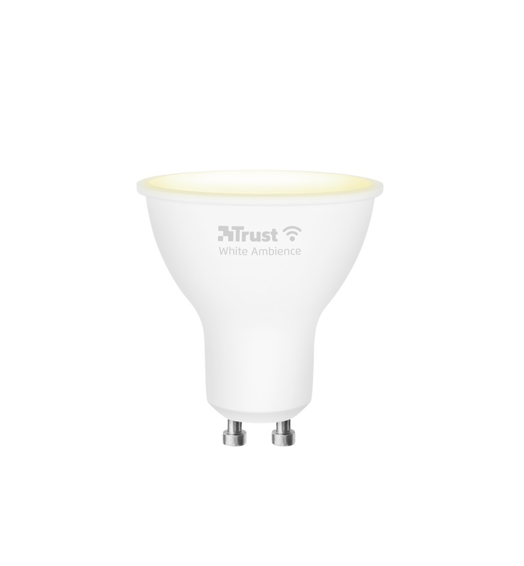 Obrázek Trust Smart WiFi LED white ambience spot GU10 - bílá