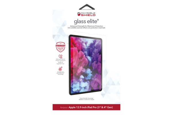 Obrázek InvisibleShield Elite+ sklo iPad Pro 12.9'' 2021/2020/2018)