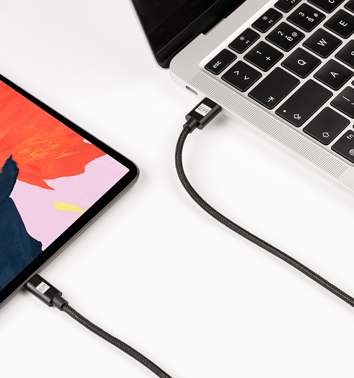 Obrázek ER POWER kabel USB-C/Lightning 200cm černý