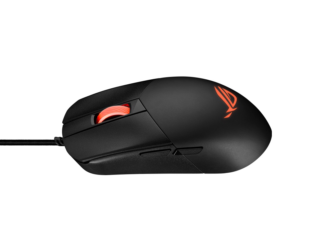 Obrázek Asus ROG Strix Impact III/Herní/Optická/Pro praváky/12 000 DPI/Drátová USB/Černá