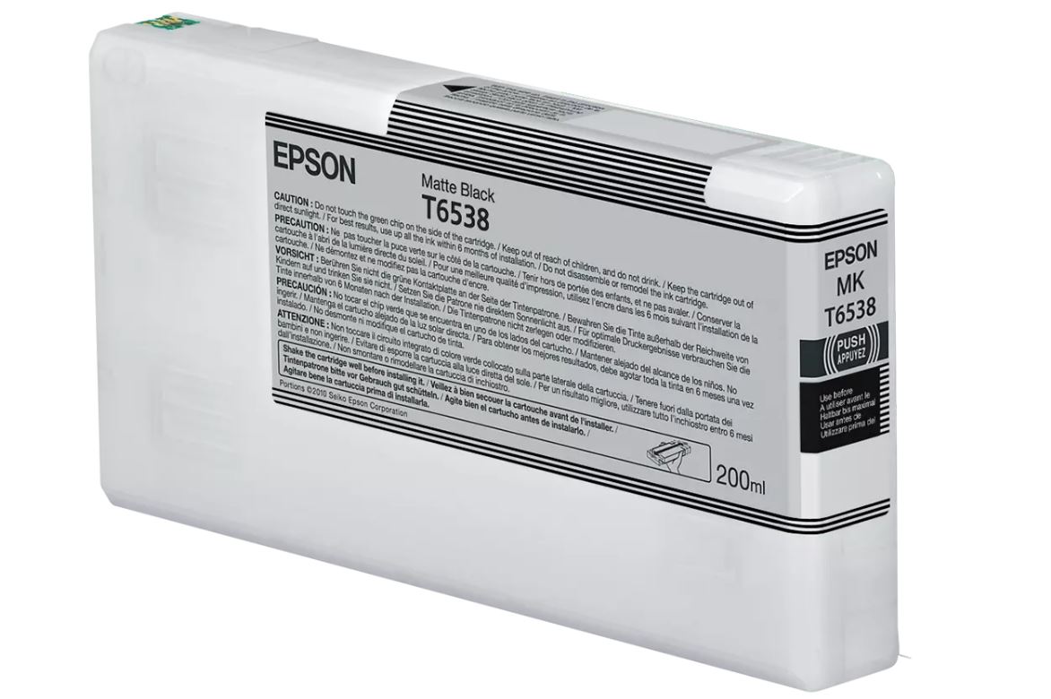 Obrázek Epson T6538 Matte Black Ink Cartridge (200ml)