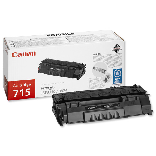 Obrázek Alternativní toner kompatibilní s Canon LBP3310, CRG-715, 3500st, černá/black