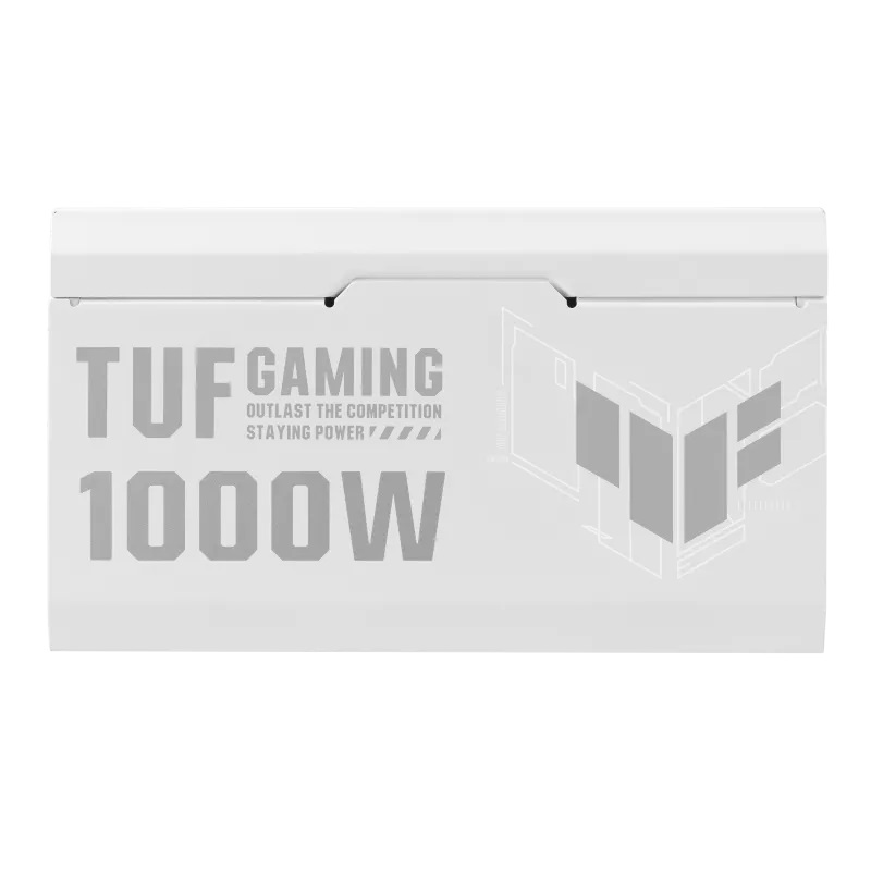 Obrázek ASUS TUF Gaming White Edition/1000W/ATX 3.0/80PLUS Gold/Modular/Retail