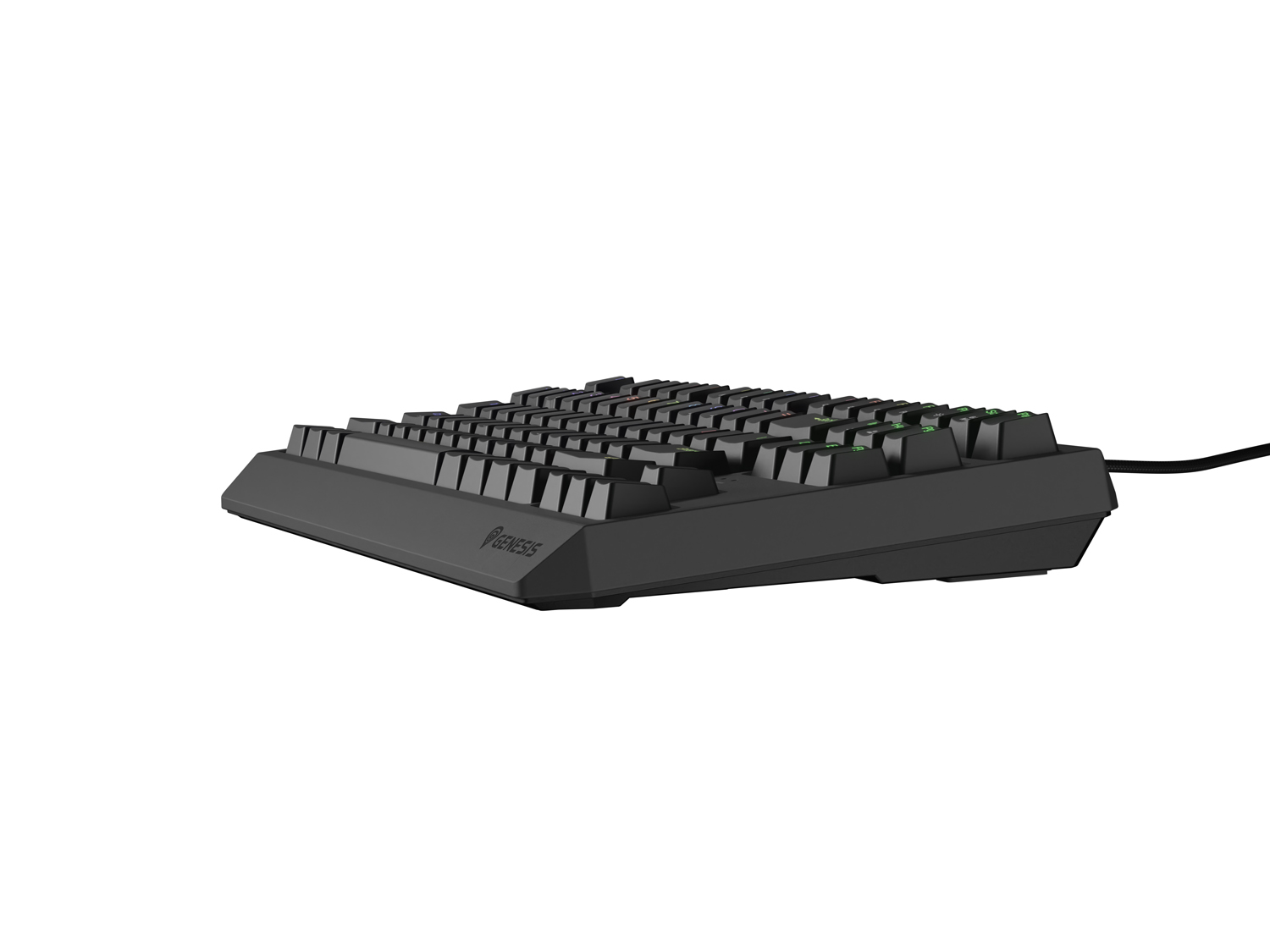 Obrázek Genesis herní klávesnice THOR 230/TKL/RGB/Outemu Red/Drátová USB/US layout/Černá