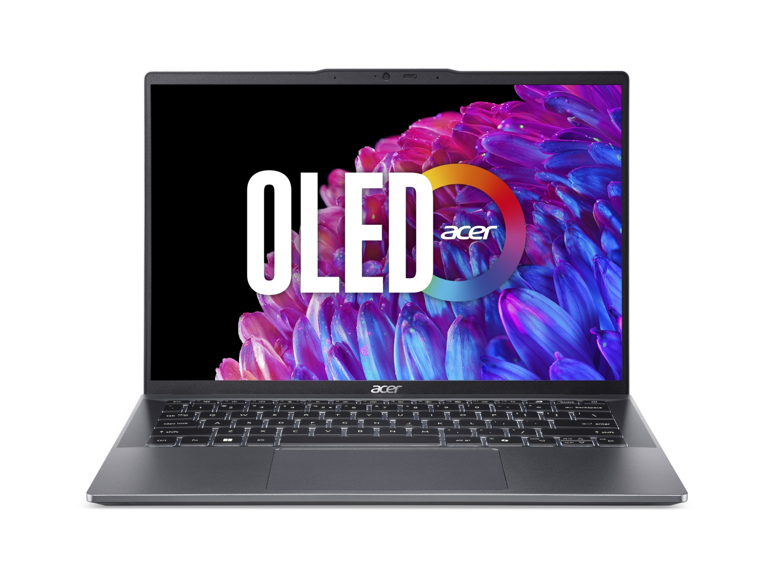 Obrázek Acer Swift Go 14/SFG14-63/R5-8645HS/14"/2880x1800/16GB/1TB SSD/AMD int/W11H/Gray/2R