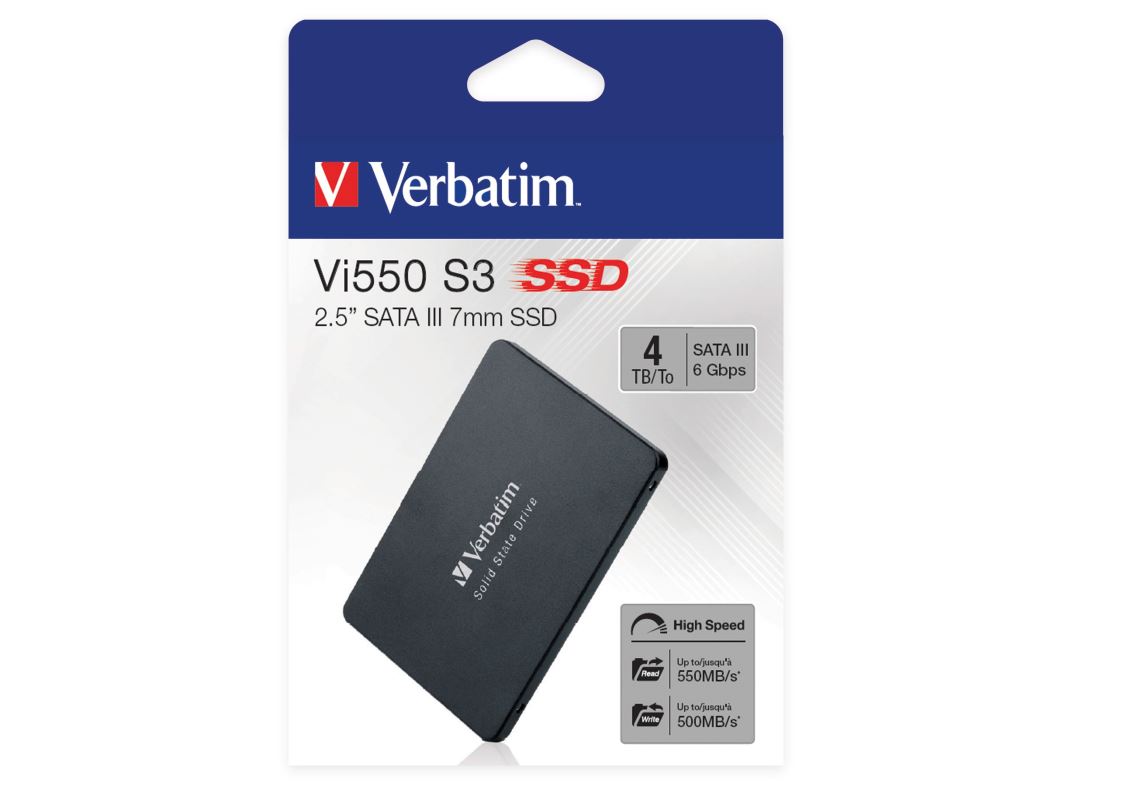 Verbatim SSD 4TB SATA III Vi550 S3 2.5