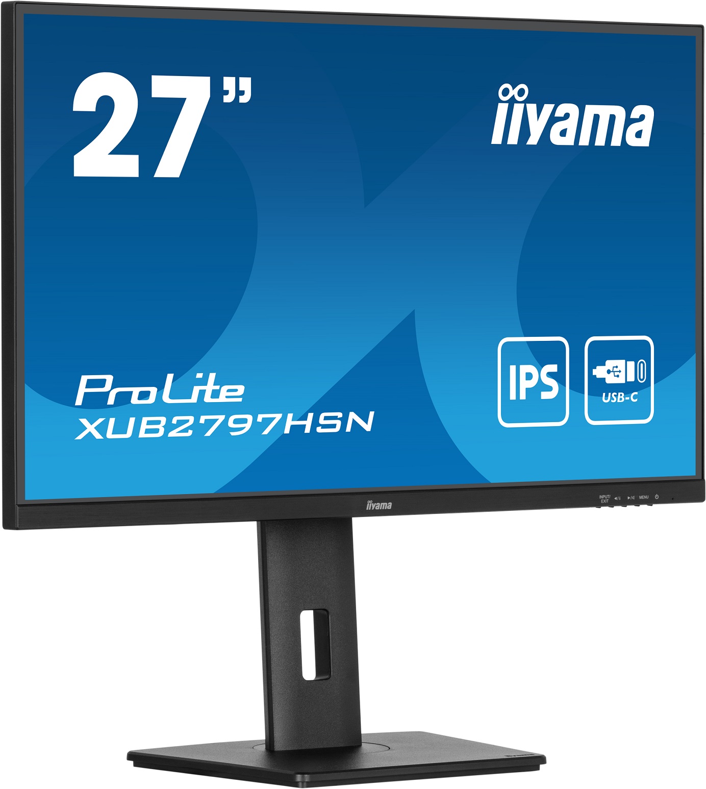 Obrázek iiyama ProLite/XUB2797HSN-B1/27"/IPS/FHD/100Hz/1ms/Black/3R