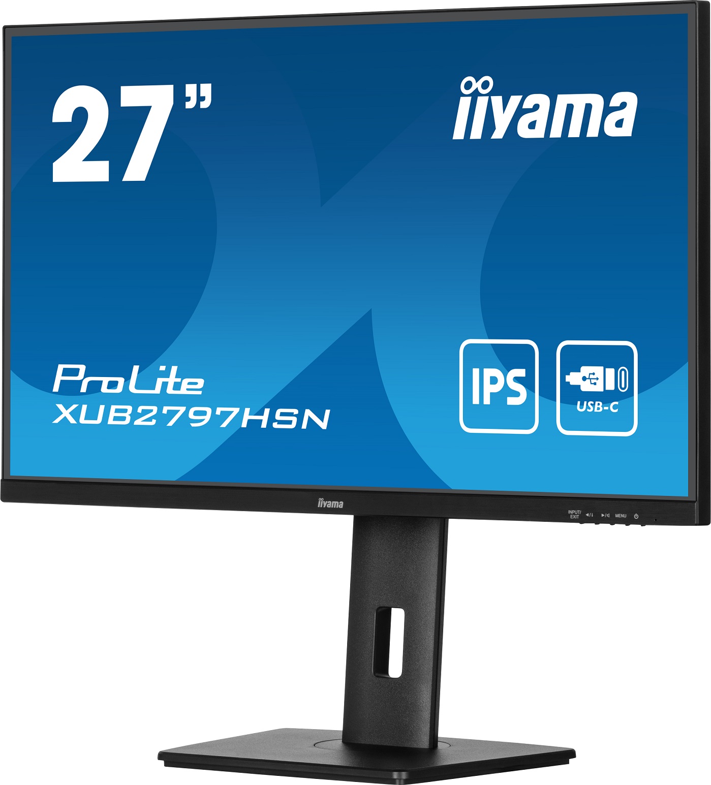 Obrázek iiyama ProLite/XUB2797HSN-B1/27"/IPS/FHD/100Hz/1ms/Black/3R