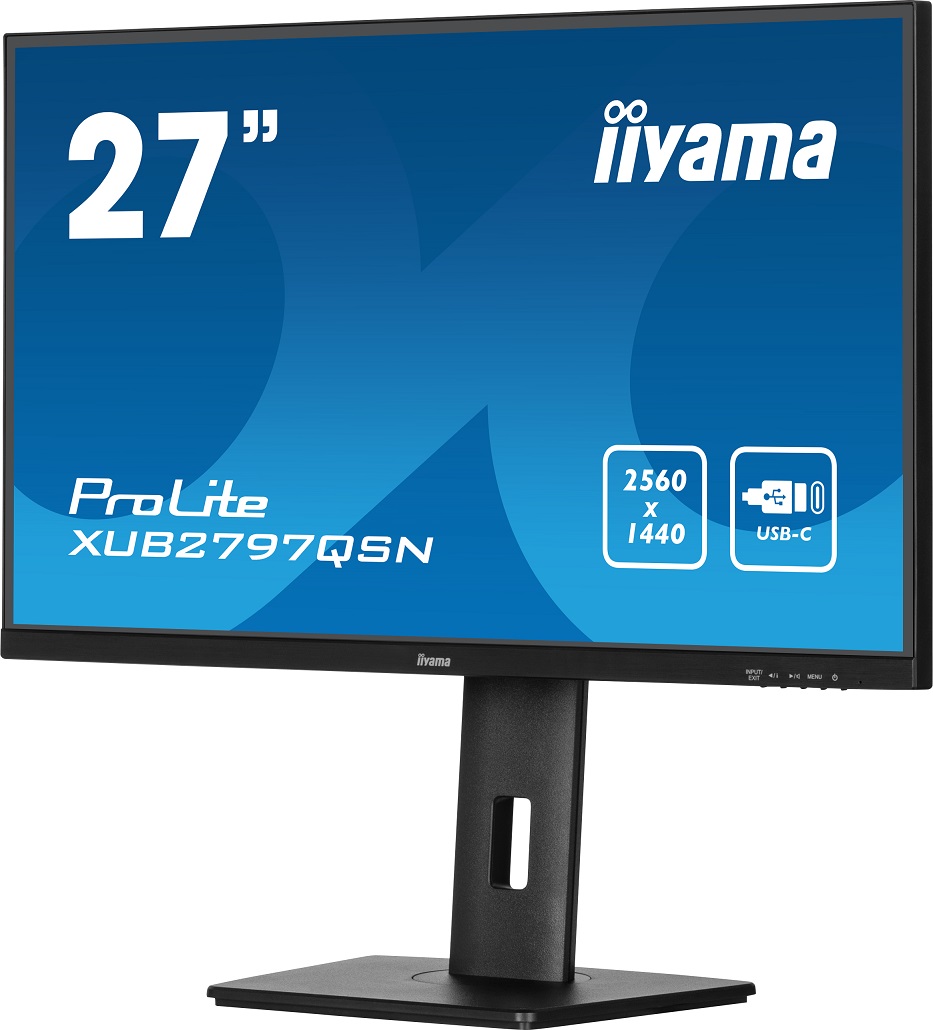 Obrázek iiyama ProLite/XUB2797QSN-B1/27"/IPS/QHD/100Hz/1ms/Black/3R