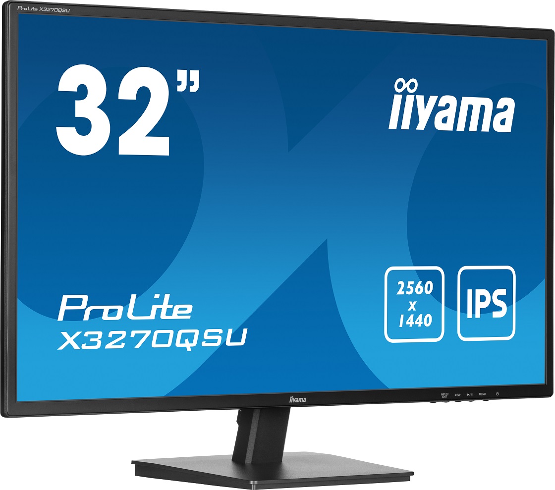 Obrázek iiyama ProLite/X3270QSU-B1/31,5"/IPS/QHD/100Hz/3ms/Black/3R