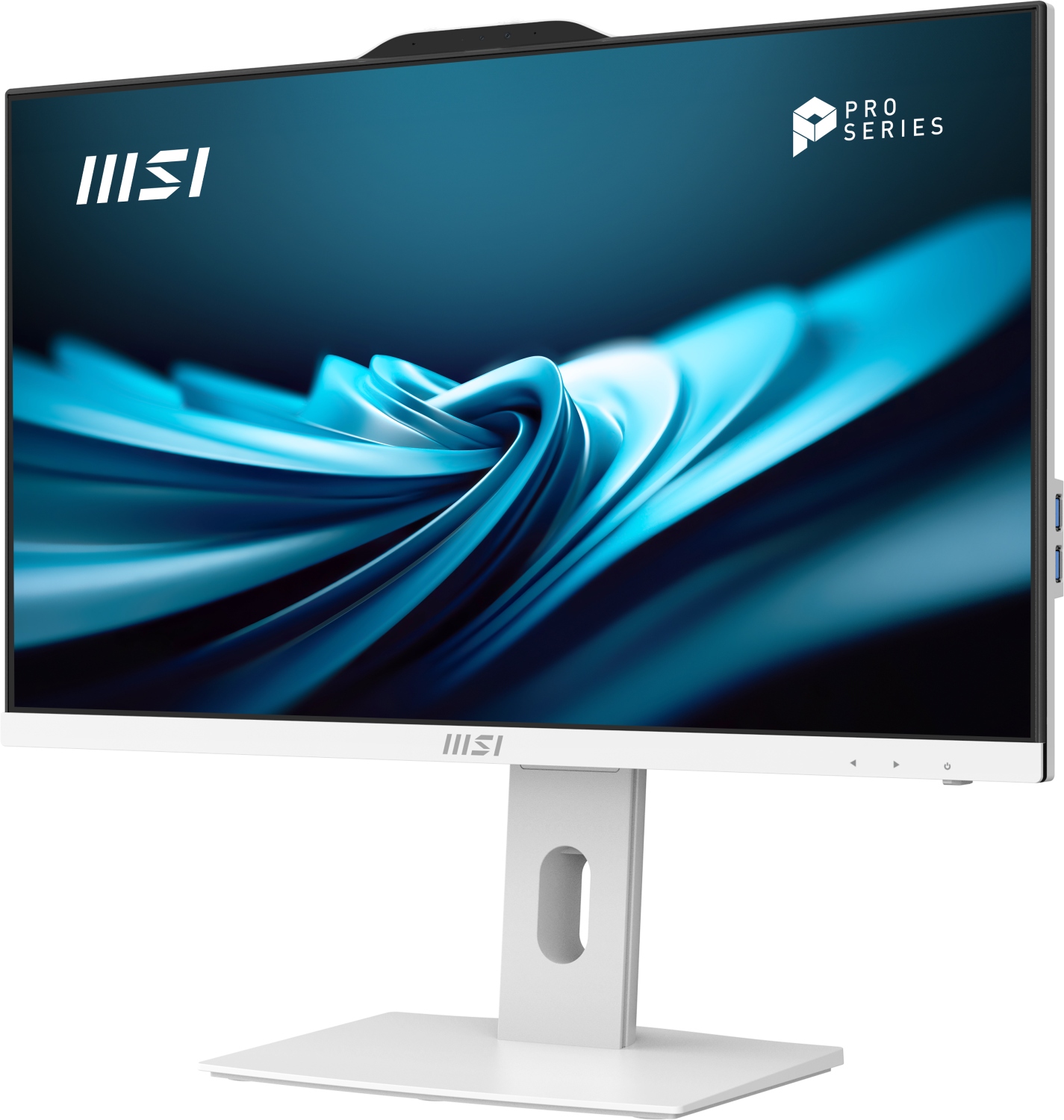 Obrázek MSI Pro/AP242P 14M/23,8"/FHD/i3-14100/8GB/256GB SSD/UHD 730/W11H/White/2R