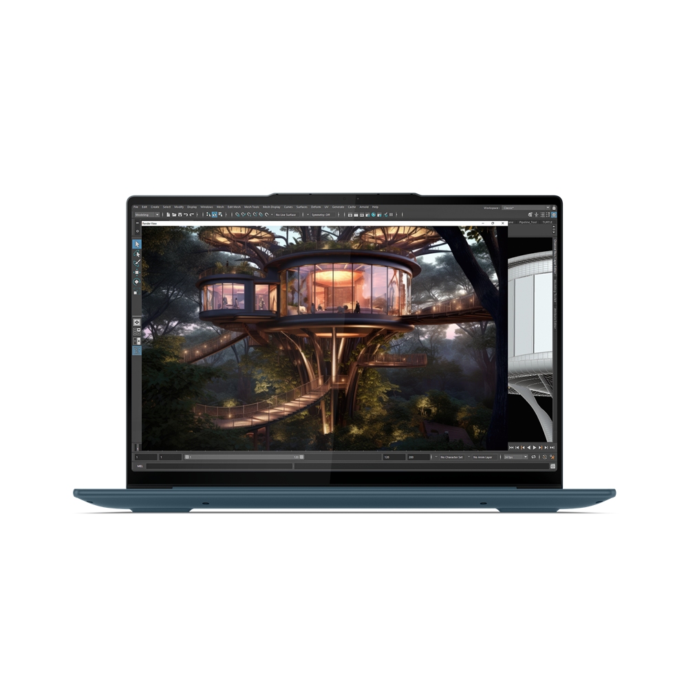 Obrázek Lenovo Yoga Pro 7/14IMH9/U7-155H/14,5"/2880x1800/32GB/1TB SSD/RTX 4050/W11P/Tidal Teal/3R