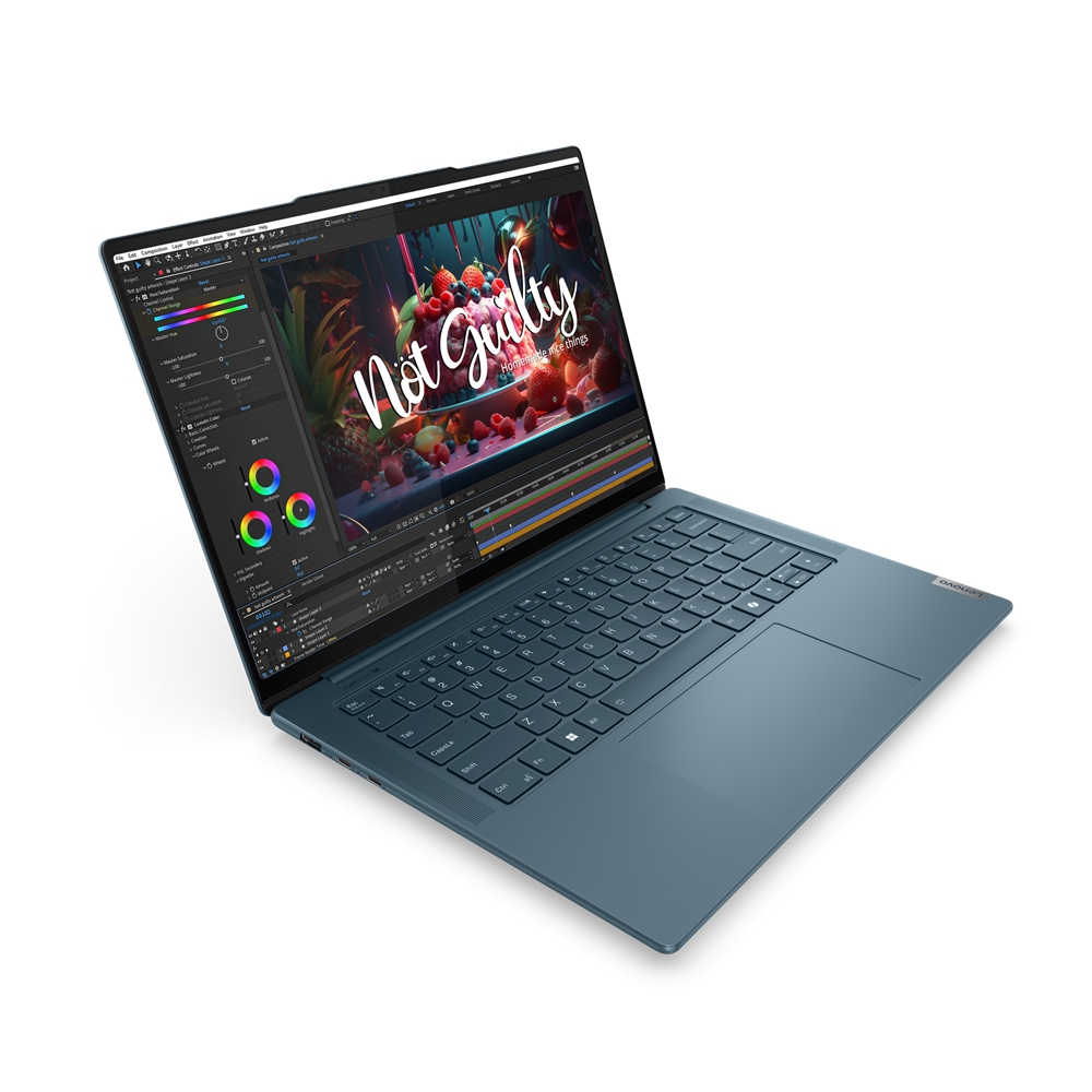 Obrázek Lenovo Yoga Pro 7/14IMH9/U7-155H/14,5"/2880x1800/32GB/1TB SSD/RTX 4050/W11P/Tidal Teal/3R