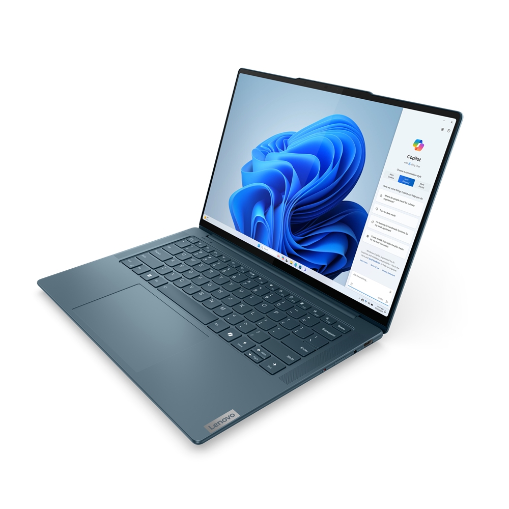 Obrázek Lenovo Yoga Pro 7/14IMH9/U7-155H/14,5"/2880x1800/32GB/1TB SSD/RTX 4050/W11P/Tidal Teal/3R