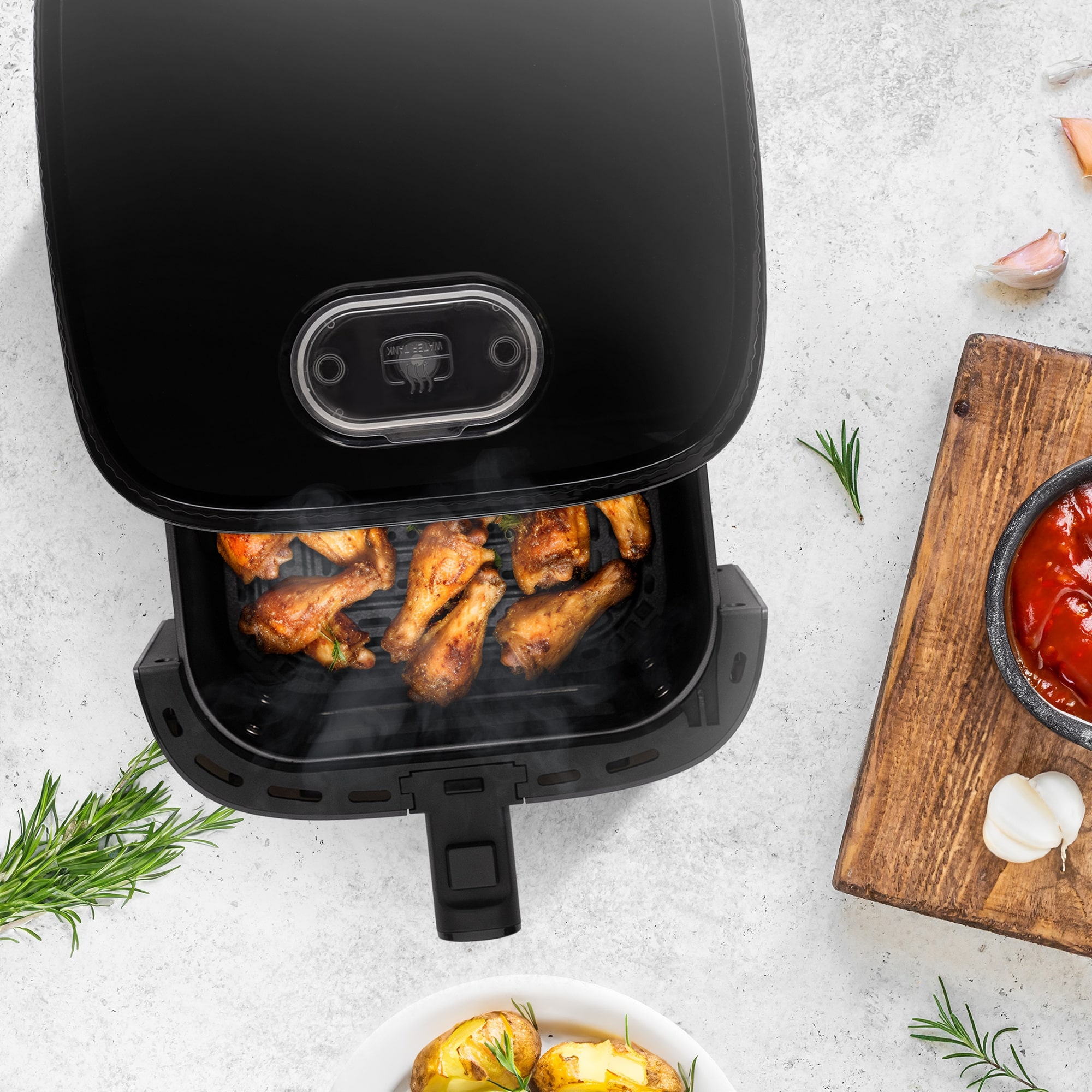 Obrázek TESLA AirCook Q65 XL Pro multifunkční digitální horkovzdušná fritéza