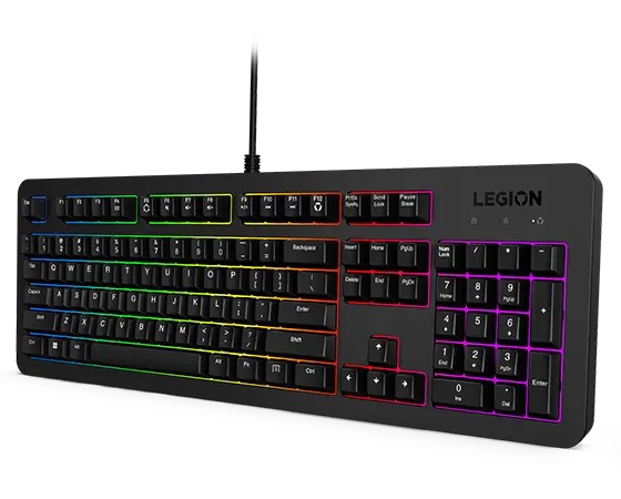 Obrázek Lenovo Legion K300 RGB/Drátová USB/CZ-SK layout/Černá