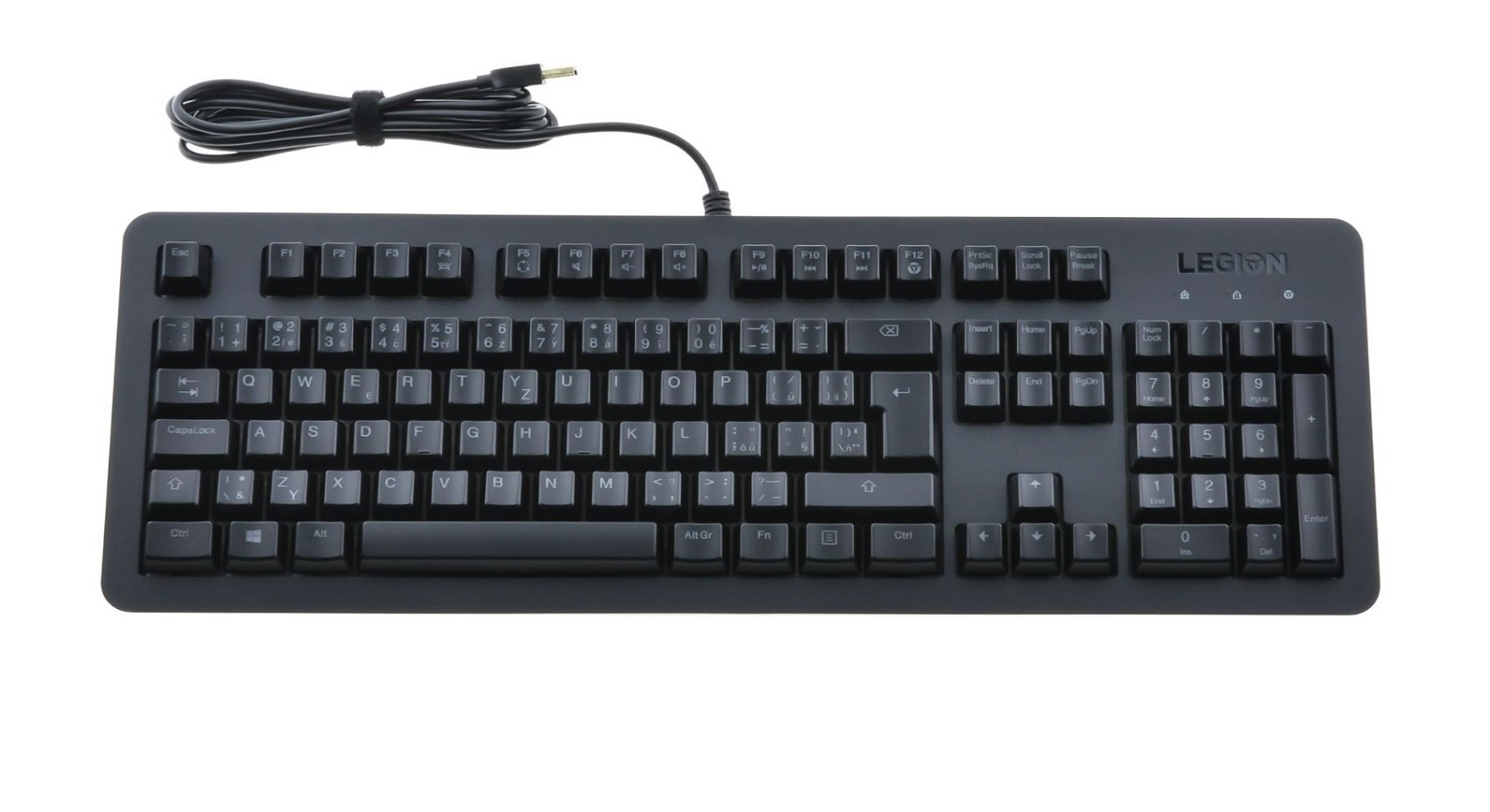 Obrázek Lenovo Legion K300 RGB/Drátová USB/CZ-SK layout/Černá