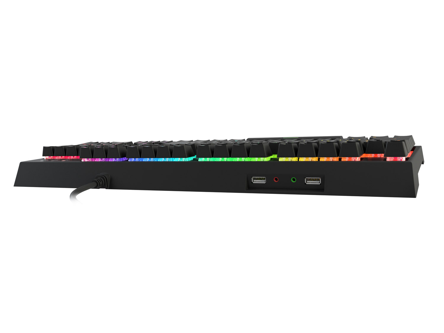 Obrázek Genesis herní hybridní klávesnice THOR 210/RGB/Drátová USB/CZ/SK layout/Černá