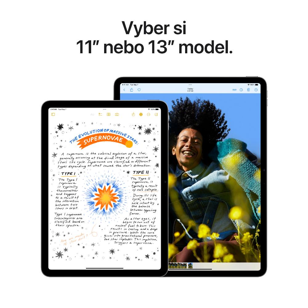 Obrázek iPad Air 11" M2 Wi-Fi 512GB vesmírně šedý